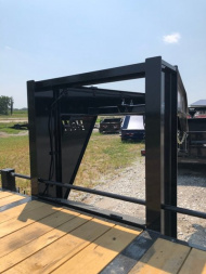 New 2025 H&H Trailers 102"x30'+5' 24k Heavy Duty Low Profile Dovetail Super Deluxe Ramps Gooseneck Deckover Flatbed Trailer