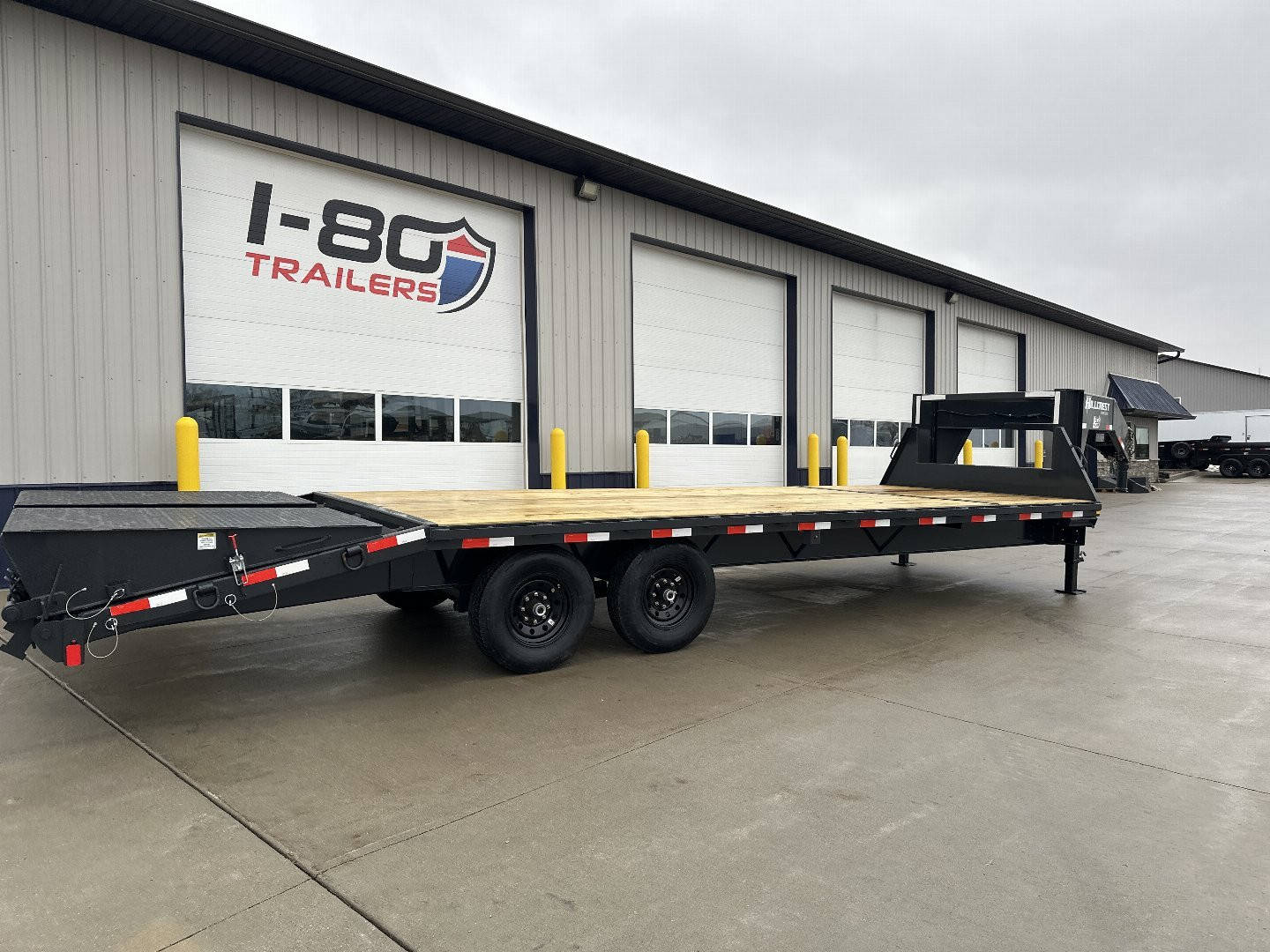 New 2025 Hillcrest Trailers 20'+5' 15.9k Deckover Flatbed Trailer