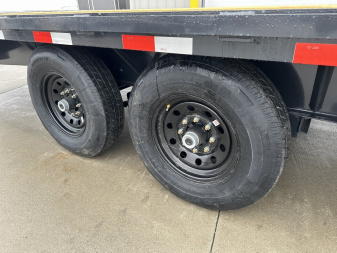 New 2025 Hillcrest Trailers 20'+5' 15.9k Deckover Flatbed Trailer
