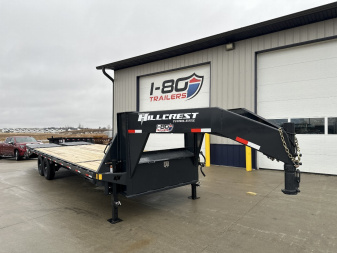 New 2025 Hillcrest Trailers 20'+5' 15.9k Deckover Flatbed Trailer