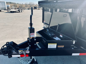 New 2025 H&H Trailers 83"x16' 14k Industrial Dump Trailer