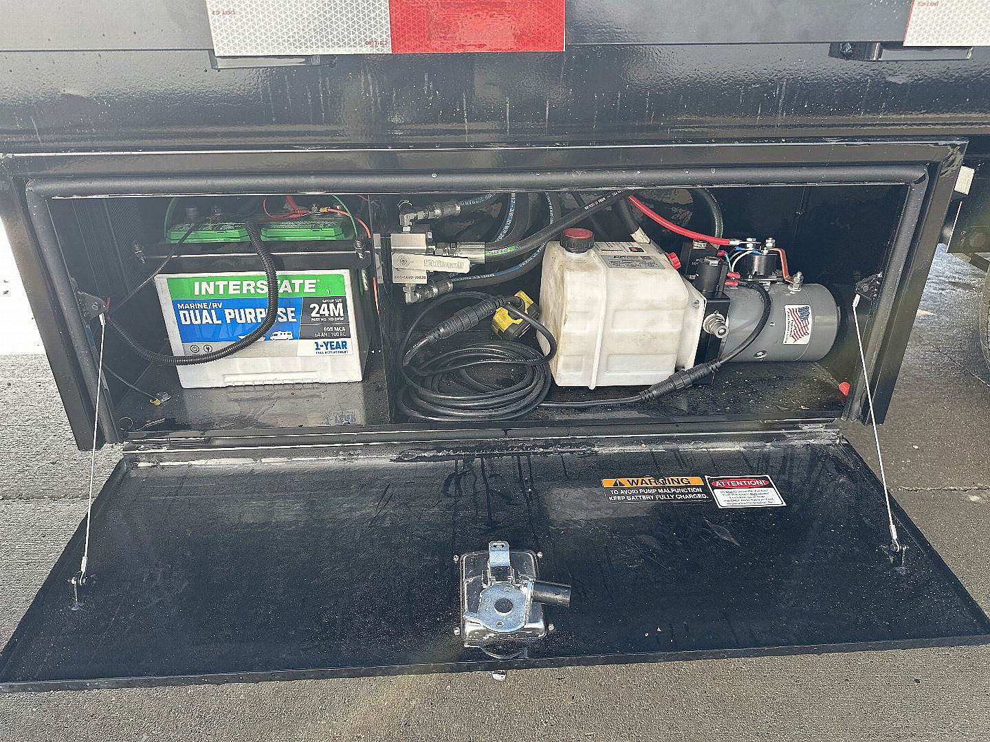 New 2025 H&H 102"x23'+9' 24k Hydraulic Tail Gooseneck Deckover Flatbed Trailer