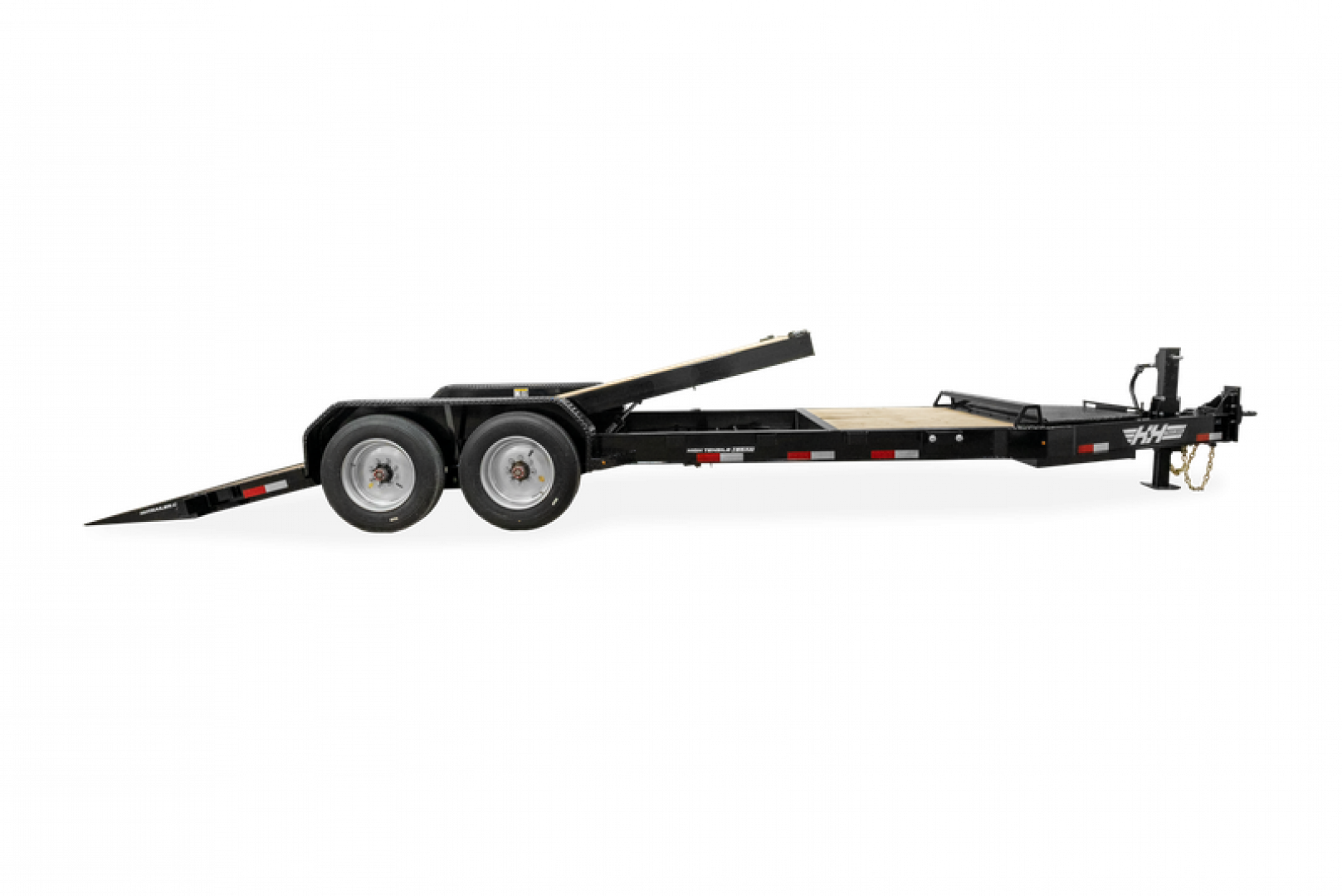 New 2025 H&H Trailers 82"x16'+6' 15.4k Topline I-Beam Tilt Equipment Trailer