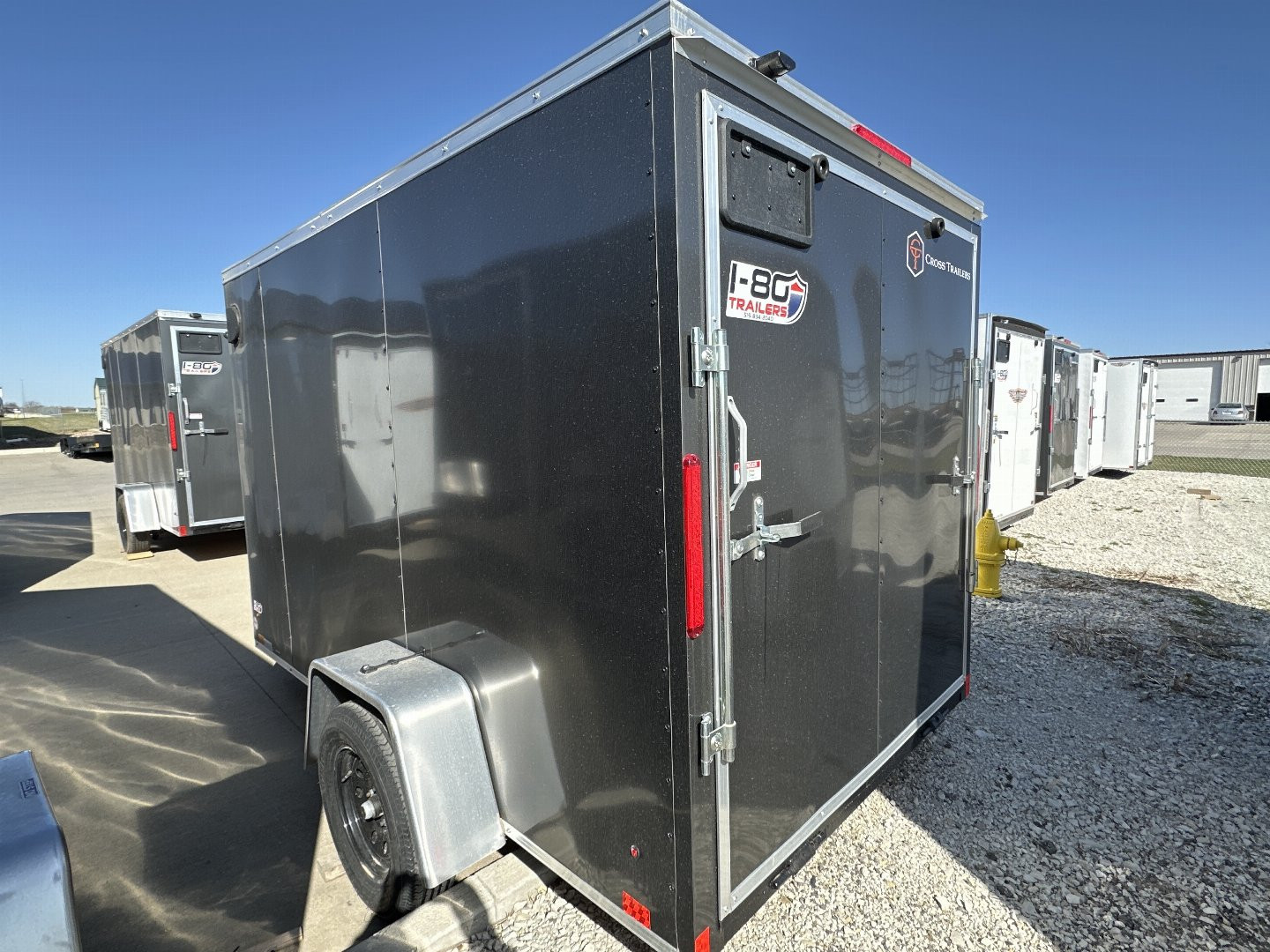 New 2025 Cross Trailers 6'x10' 3k Beta Series Enclosed Cargo Trailer