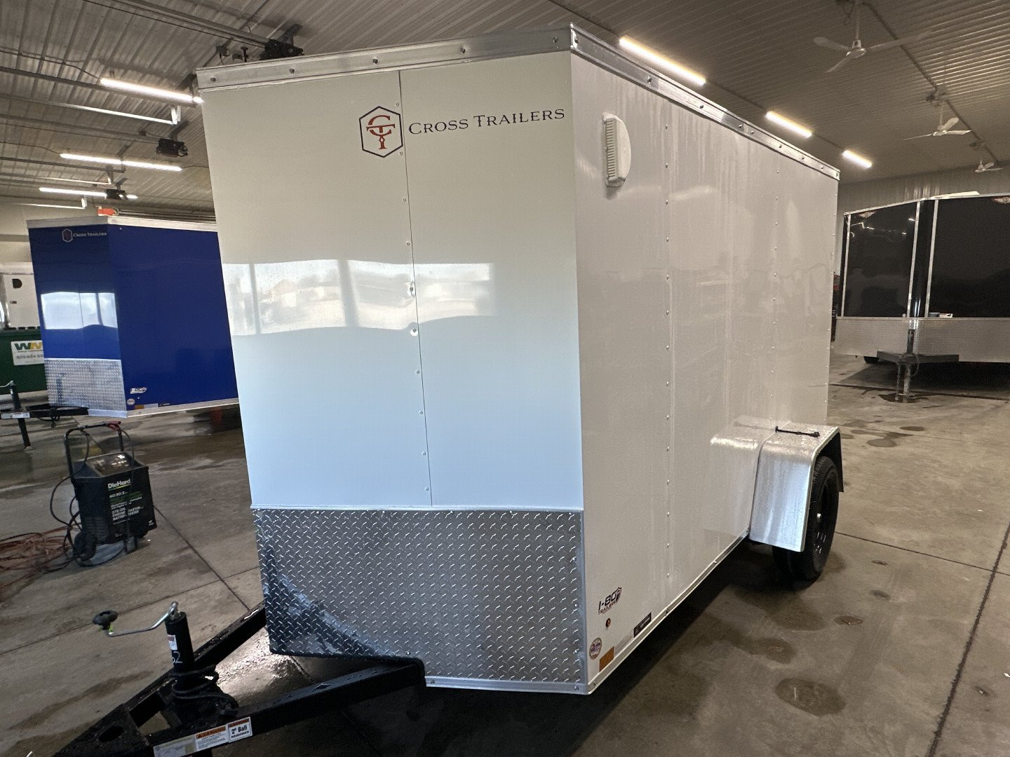 New 2025 Cross Trailers 6'x10' 3k Enclosed Cargo Trailer