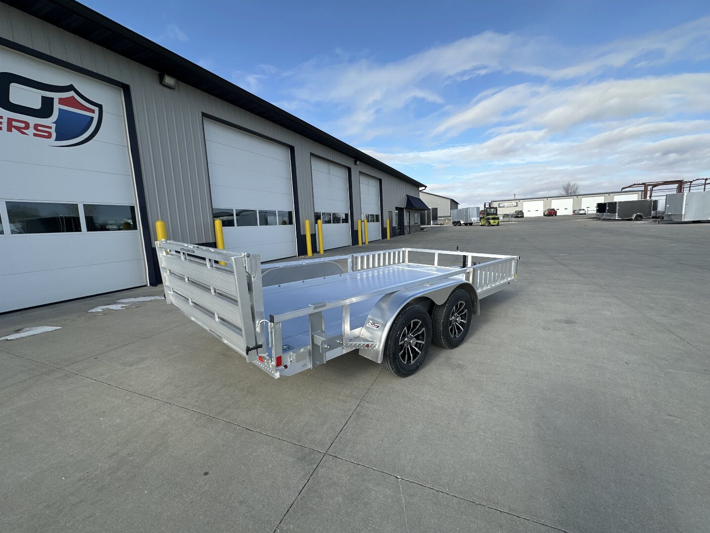 New 2025 Aluminum H&H Trailers 82