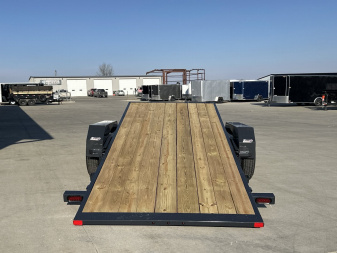 New 2025 Hillcrest Trailers 16'+6' 14k Partial Tilt Equipment Trailer