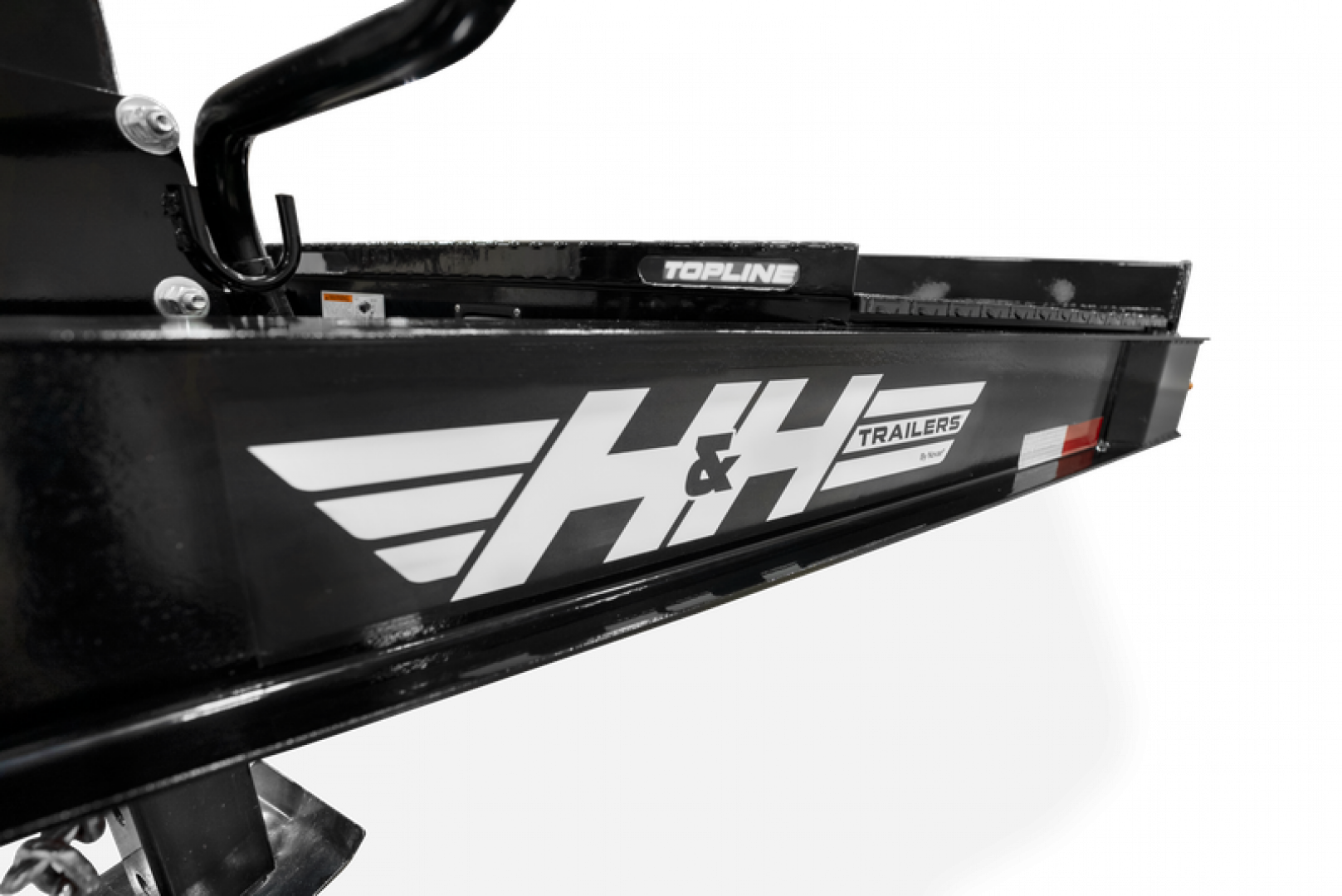 New 2025 H&H Trailers 82"x16'+6' 15.4k Topline I-Beam Tilt Equipment Trailer