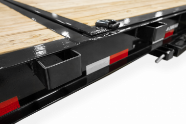 New 2025 H&H Trailers 82"x16'+6' 15.4k Topline I-Beam Tilt Equipment Trailer