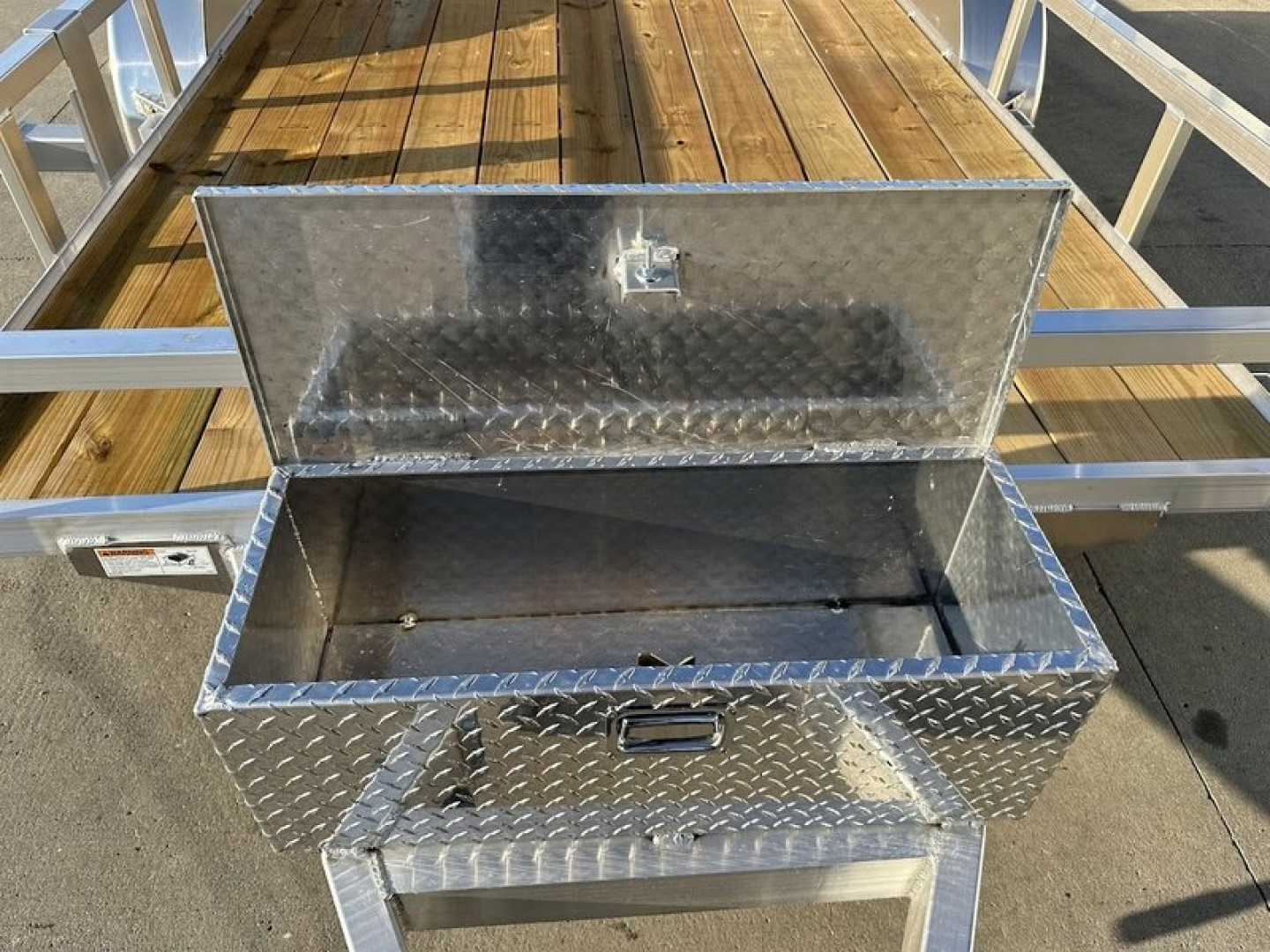 New 2025 Aluminum H&H Trailers 82"x14' 7k Rail Side Utility Trailer