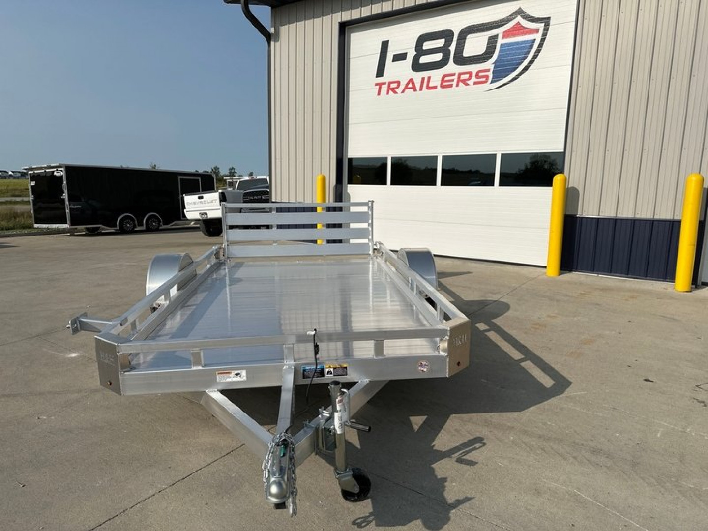 New 2025 Aluminum H&H Trailers 78"x14' 3k Low Side Utility Trailer