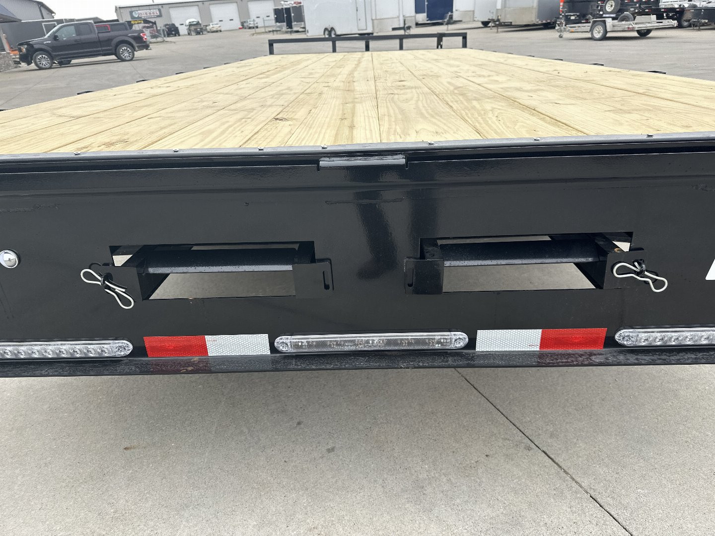 New 2025 H&H Trailers 102"x20' 10k Standard Duty Deckover Flatbed Trailer