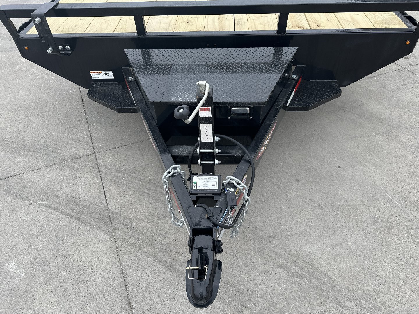 New 2025 H&H Trailers 102"x20' 10k Standard Duty Deckover Flatbed Trailer