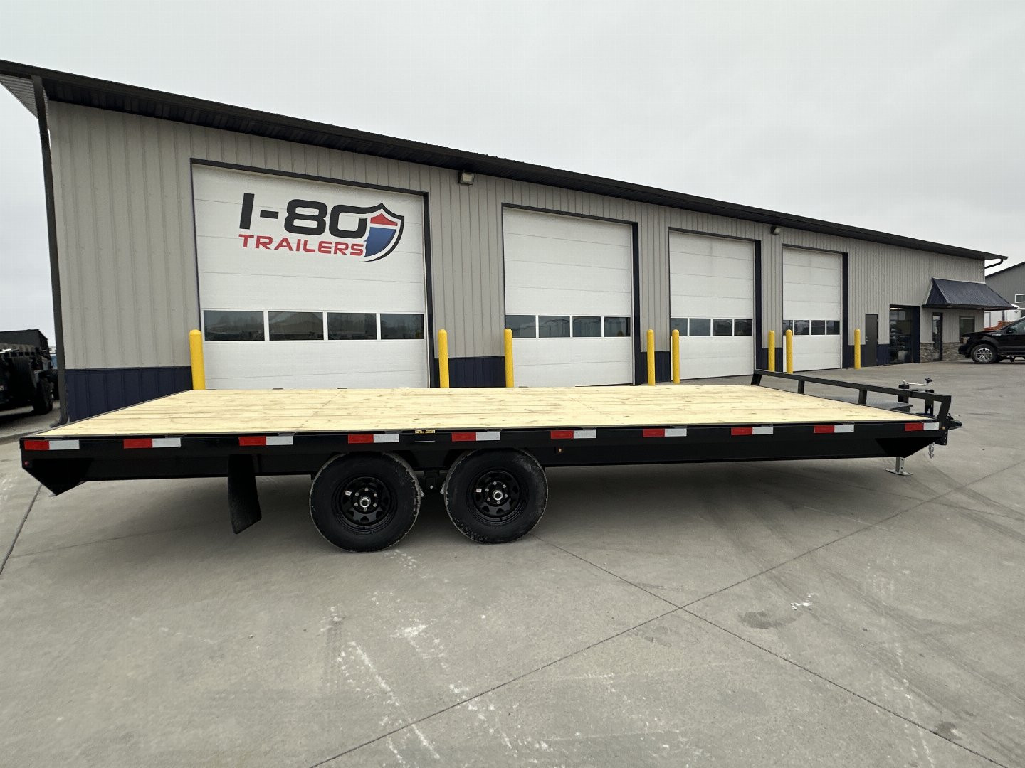 New 2025 H&H Trailers 102"x20' 10k Standard Duty Deckover Flatbed Trailer