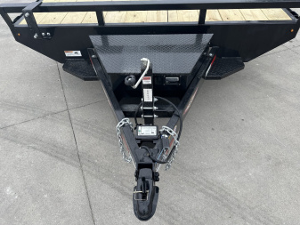 New 2025 H&H Trailers 102"x20' 10k Standard Duty Deckover Flatbed Trailer