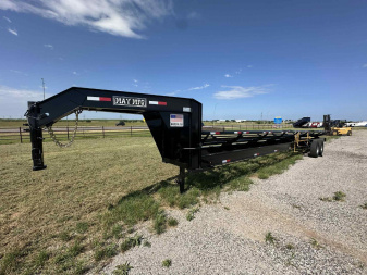 New 2025 May Trailer Manufacturing 42' Hay Trailer