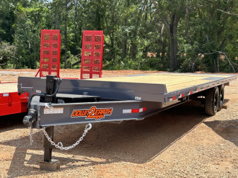 New 2025 Down 2 Earth 8.5x26 14K Deckover Trailer