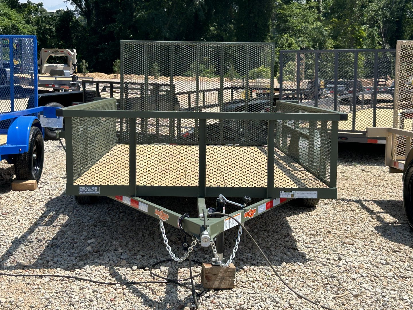 New 2025 Down 2 Earth 6.5x12 SA Utility Trailer