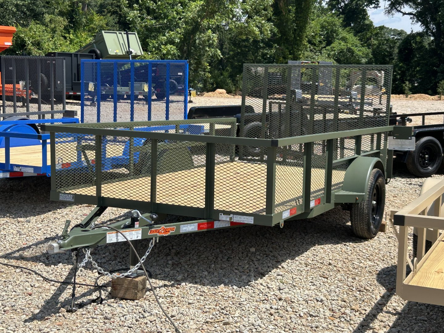 New 2025 Down 2 Earth 6.5x12 SA Utility Trailer