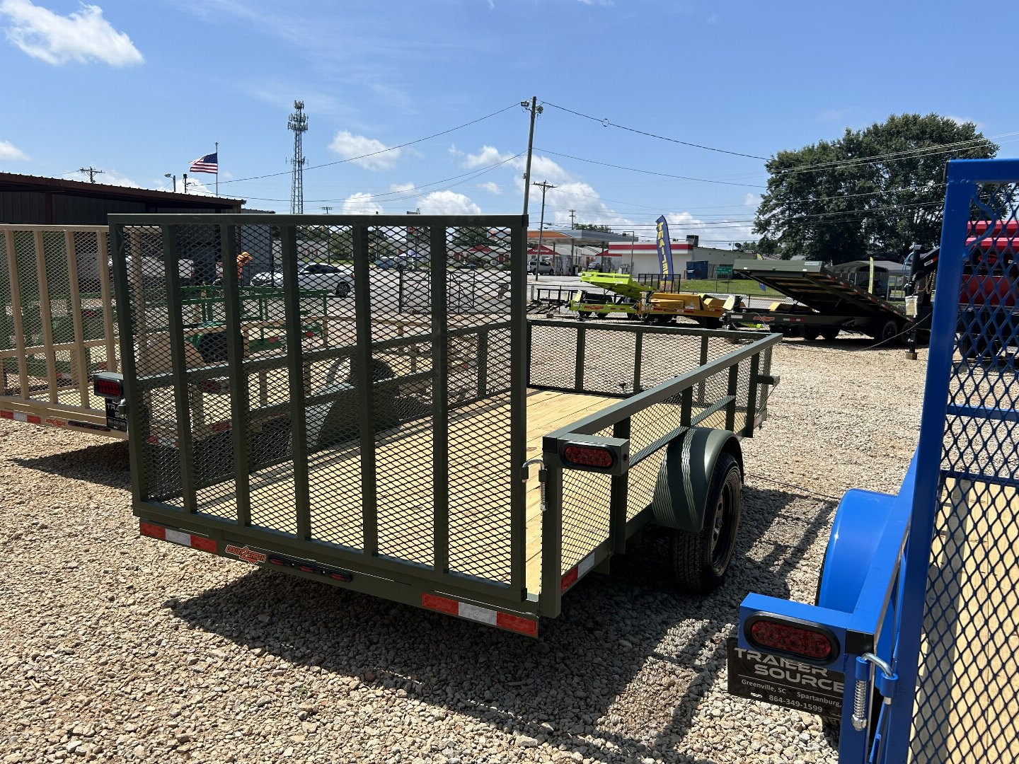 New 2025 Down 2 Earth 6.5x12 SA Utility Trailer