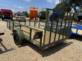 New 2025 Down 2 Earth 6.5x12 SA Utility Trailer