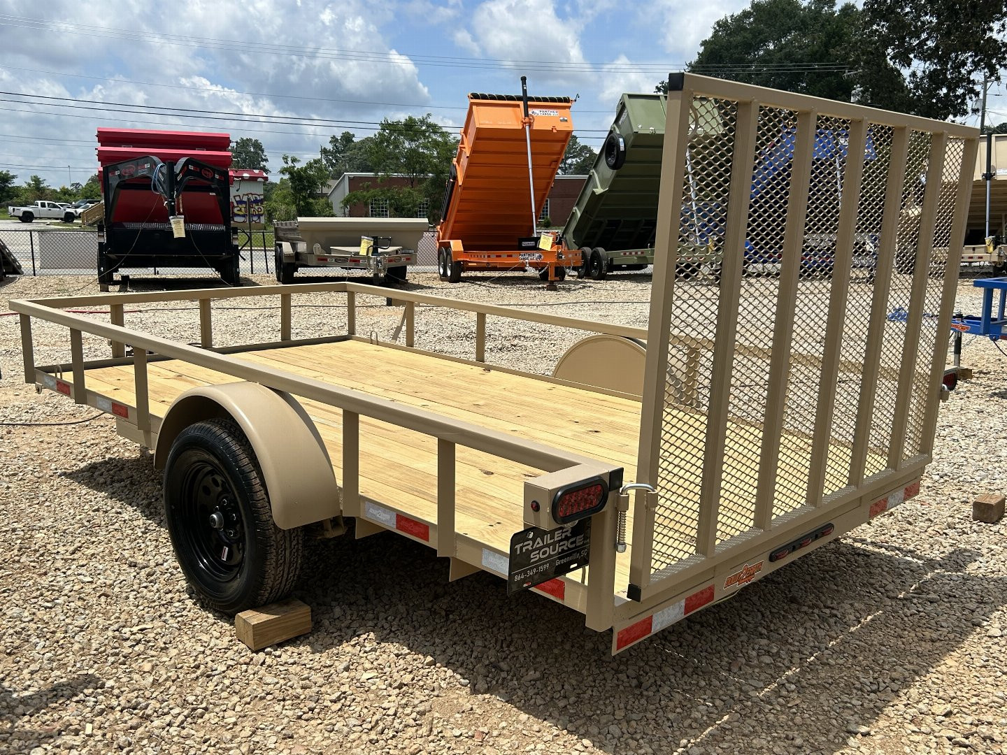 New 2025 Down 2 Earth 6.5x12 SA Utility Trailer