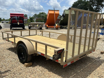 New 2025 Down 2 Earth 6.5x12 SA Utility Trailer