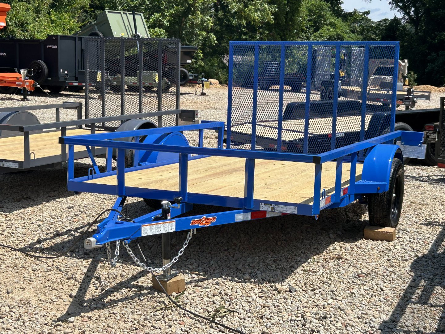 New 2025 Down 2 Earth 6.5x10 Utility Trailer