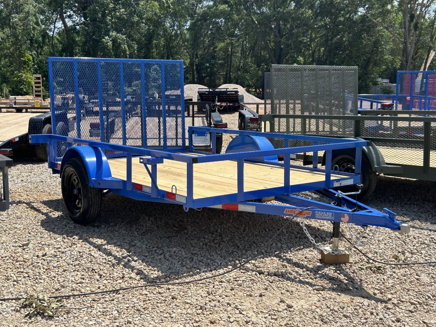 New 2025 Down 2 Earth 6.5x10 Utility Trailer