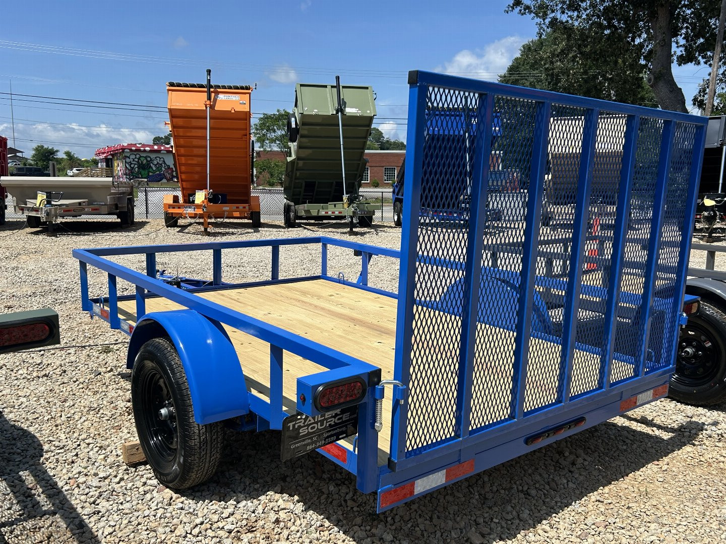 New 2025 Down 2 Earth 6.5x10 Utility Trailer