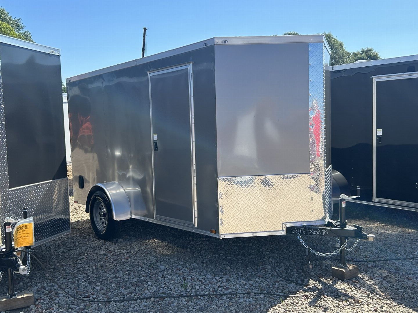 New Quality 6x12 SA Enclosed Trailer