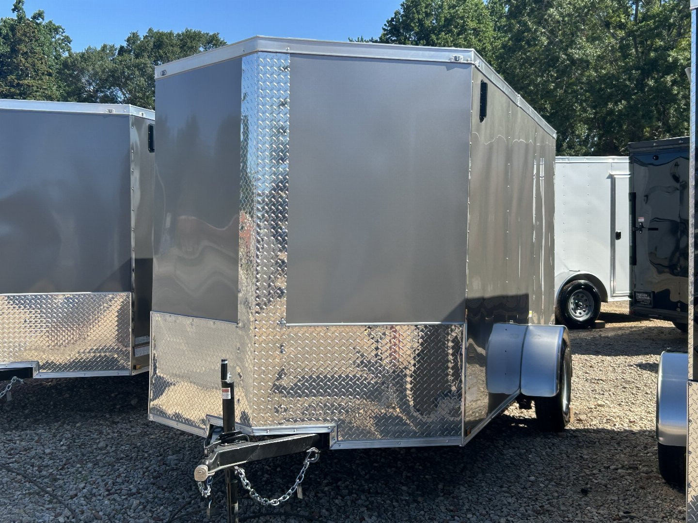 New Quality 6x12 SA Enclosed Trailer