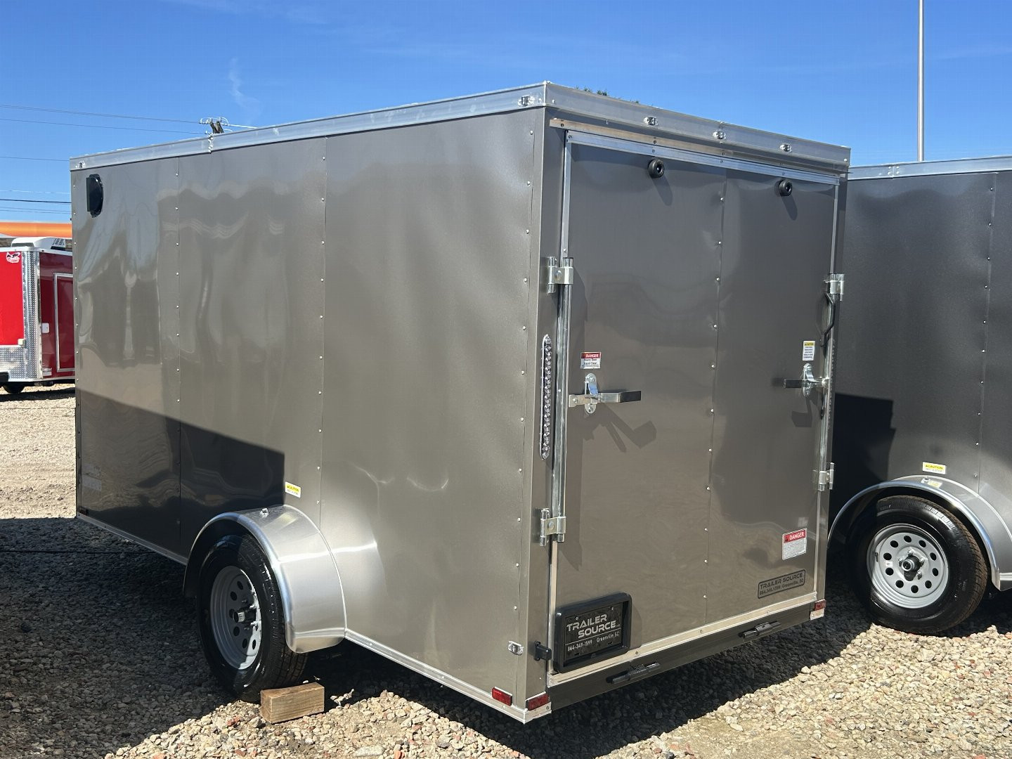 New Quality 6x12 SA Enclosed Trailer