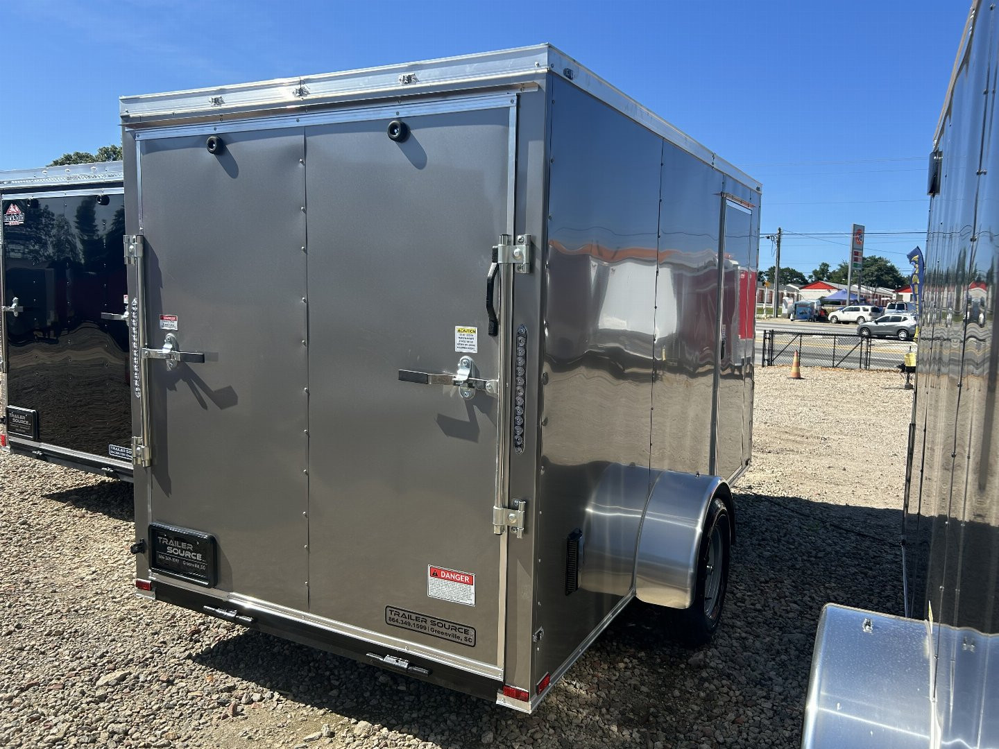 New Quality 6x12 SA Enclosed Trailer