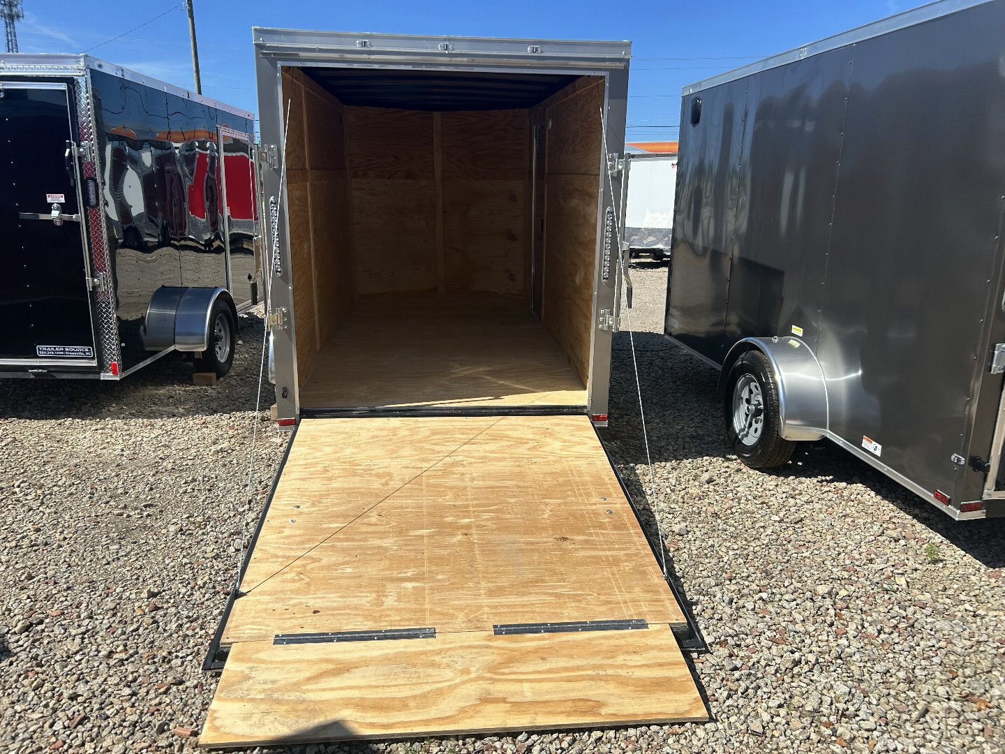 New Quality 6x12 SA Enclosed Trailer