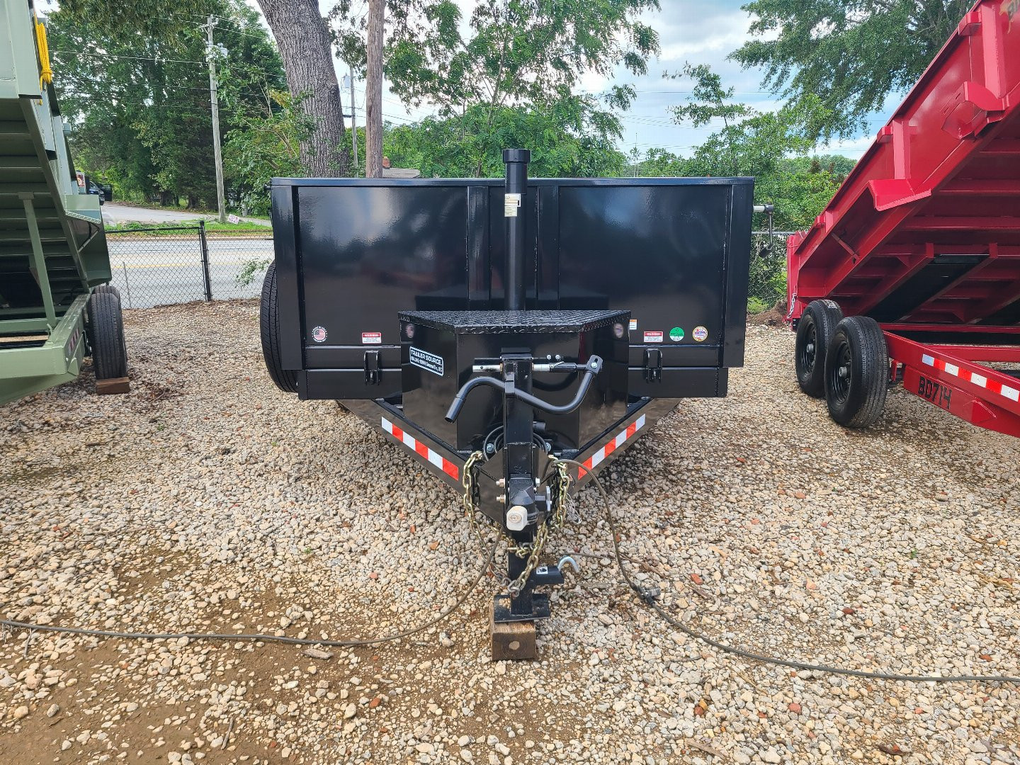 New Watchdog 7x14 TA 14K Telescopic Dump Trailer