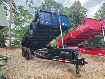 New Watchdog 7x14 TA 14K Telescopic Dump Trailer