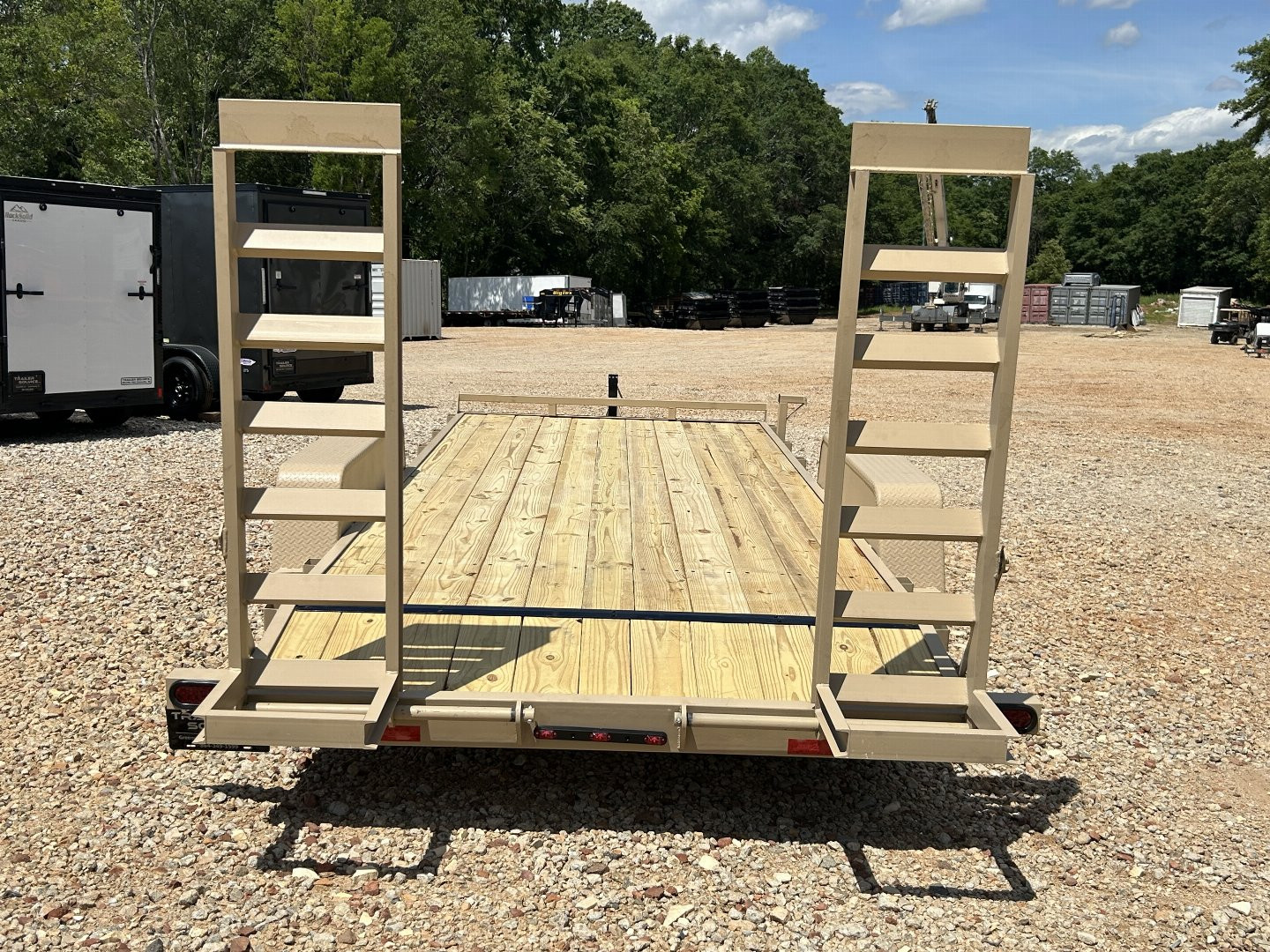 New Down 2 Earth 7x18 TA 10K Equipment Trailer