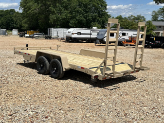 New Down 2 Earth 7x18 TA 10K Equipment Trailer