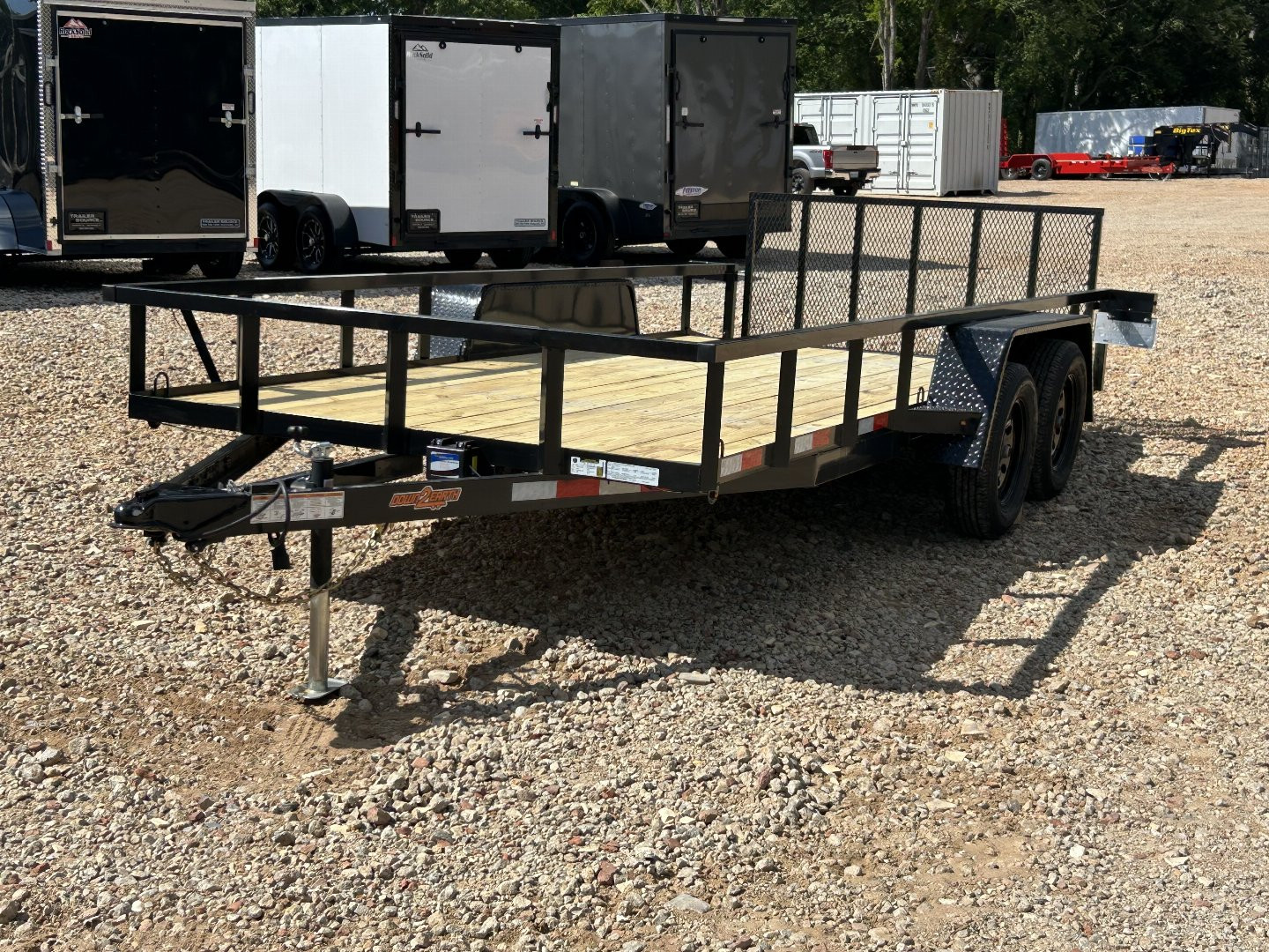 New Down 2 Earth 6.5x16 TA Utility Trailer