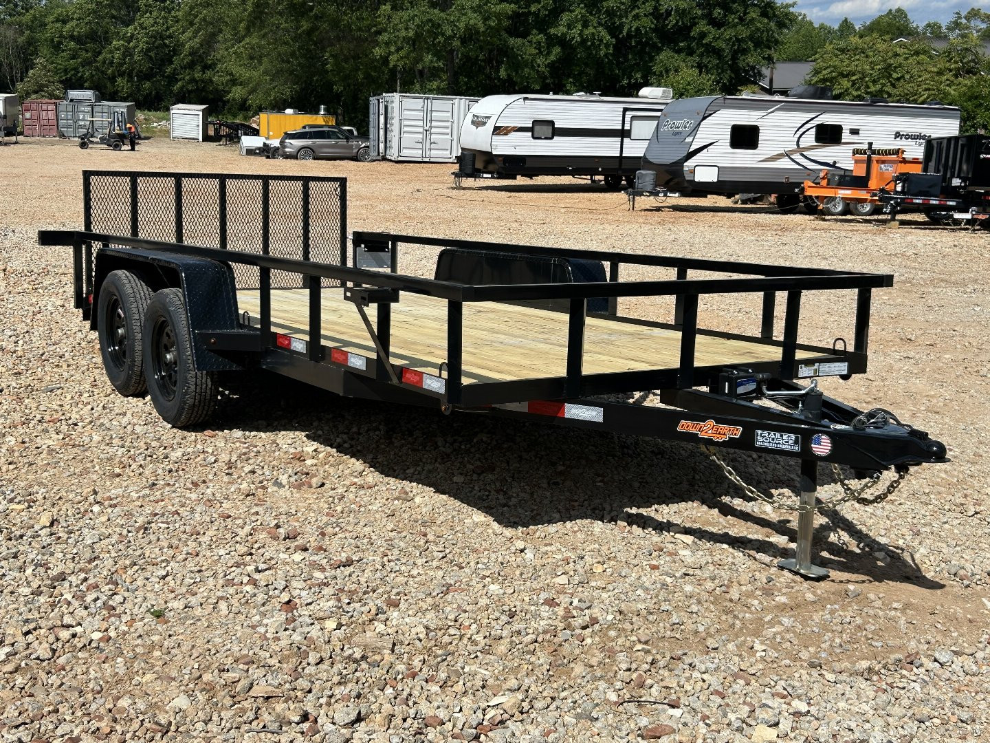 New Down 2 Earth 6.5x16 TA Utility Trailer