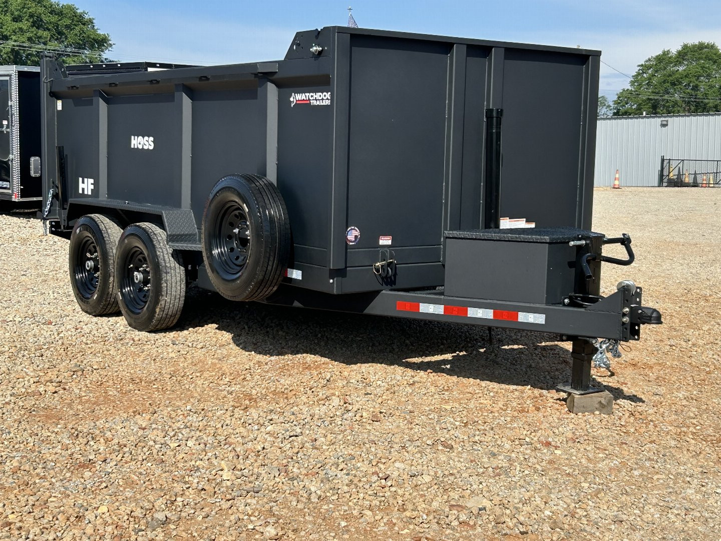 New Watchdog 7x14 TA 14K Telescopic Dump Trailer
