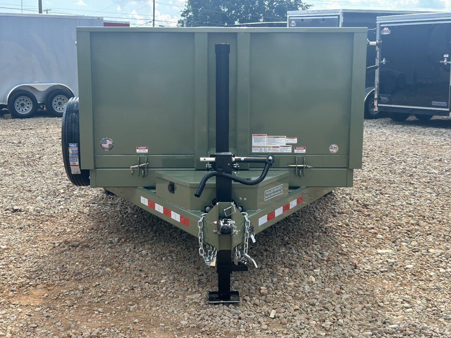 New Watchdog 7x16 TA 14K Telescopic Dump Trailer