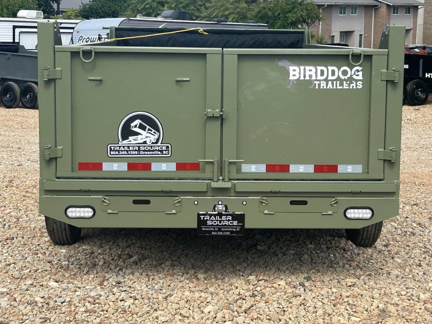 New Watchdog 7x16 TA 14K Telescopic Dump Trailer