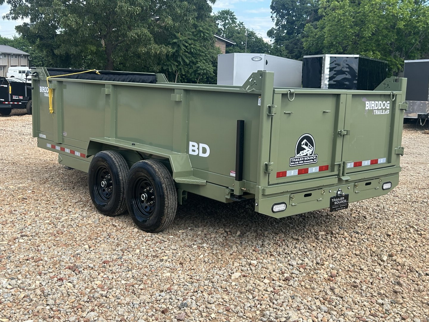 New Watchdog 7x16 TA 14K Telescopic Dump Trailer