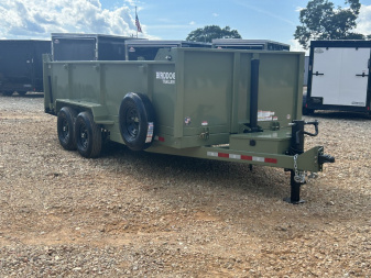 New Watchdog 7x16 TA 14K Telescopic Dump Trailer