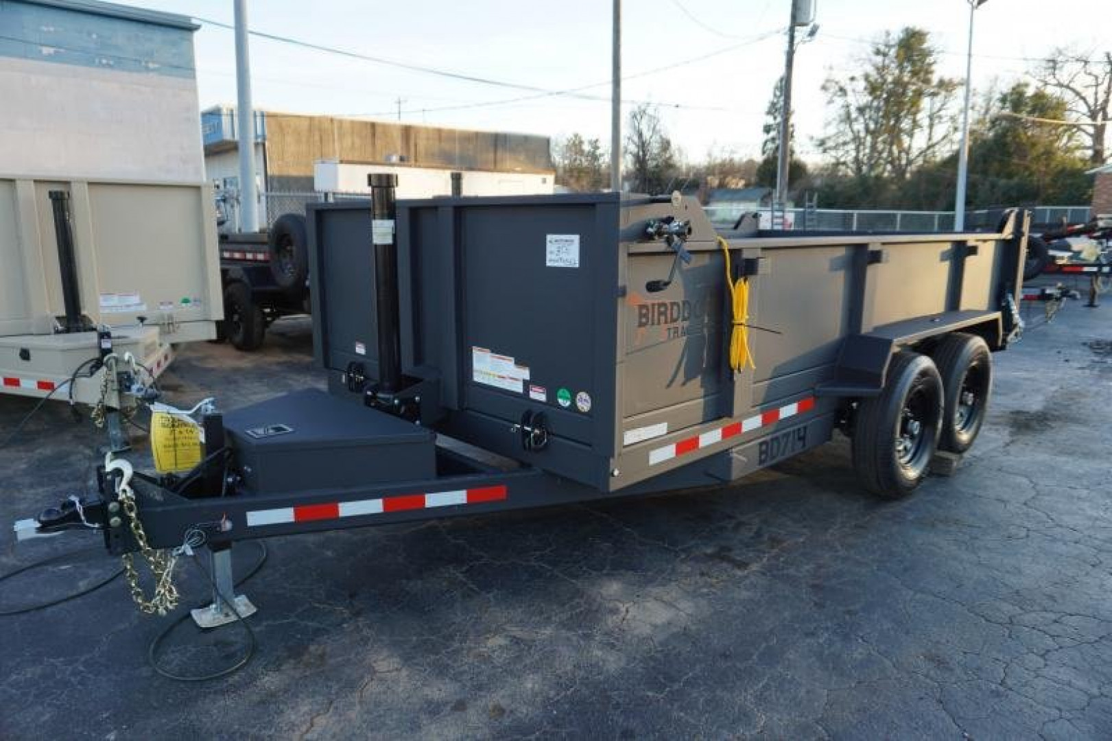 New Watchdog 7x14 TA 14K Telescopic Dump Trailer