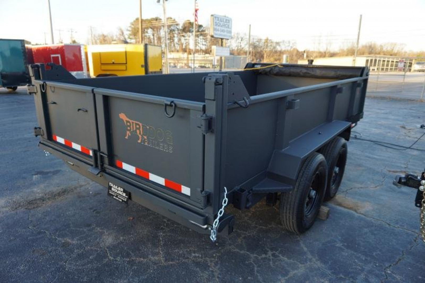 New Watchdog 7x14 TA 14K Telescopic Dump Trailer
