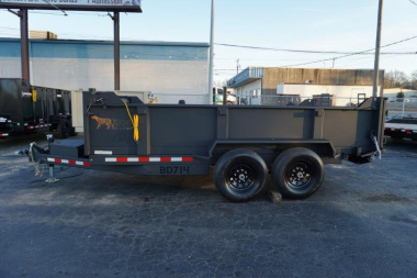 New Watchdog 7x14 TA 14K Telescopic Dump Trailer