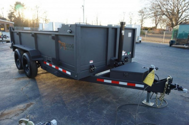 New Watchdog 7x14 TA 14K Telescopic Dump Trailer